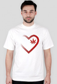 Koszulka "Serce" WeedLovers
