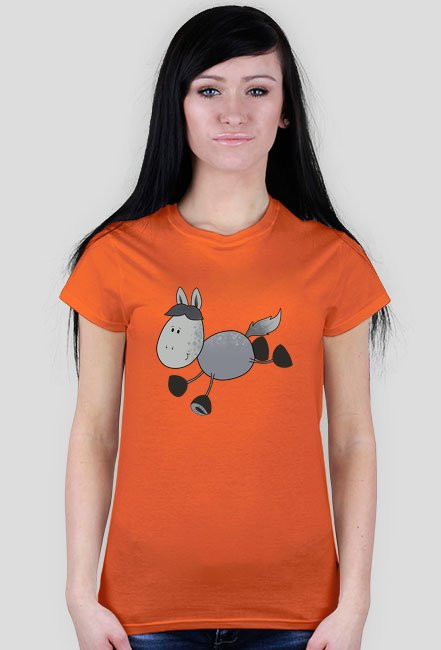 Skaczący konik - T-shirt damski