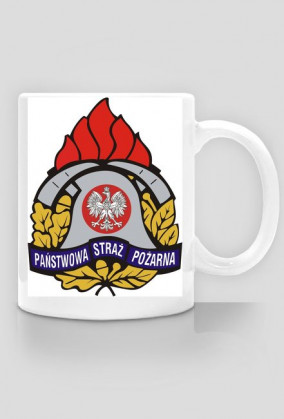 Kubek z logiem PSP
