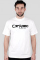 T-SHIRT COP ROBO BIAŁY