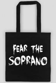 Torba ekologiczna "Fear the soprano white"