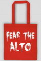 Torba ekologiczna "Fear the alto white"