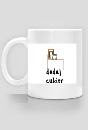 Kubek-dodaj cukier.