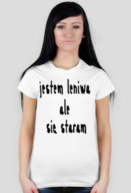 jestem leniwa ....