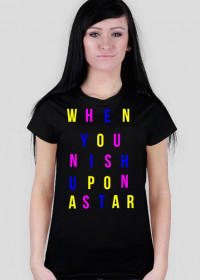 Bluzka Damska "When You Nish Upon Astar"
