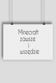 Plakat Minecraft