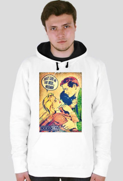Bluza z kapturem Dawaj trawę człowieku