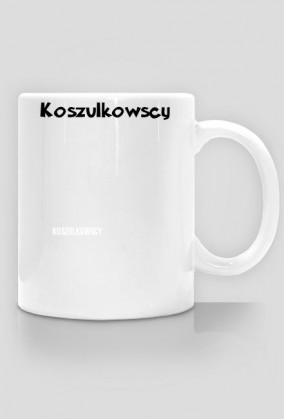 Biały Kubek "One Direction" Koszulkowscy"