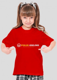 Koszulka Polis Online dla dziewczyny.