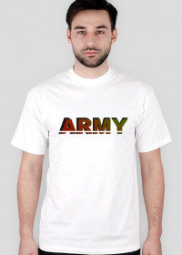 Koszulka "Army" Biała MilitaryLovers