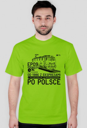 EP09 od 1986 z ekspresami po Polsce