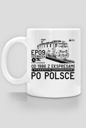 EP09 od 1986 z ekspresami po Polsce
