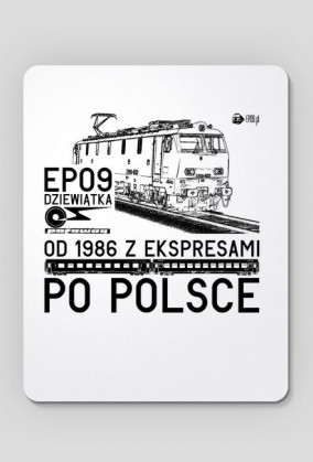 EP09 od 1986 z ekspresami po Polsce