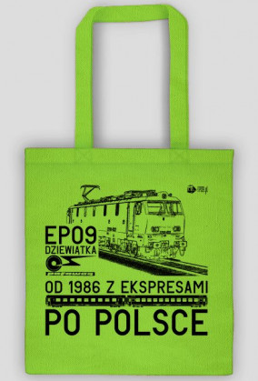 EP09 od 1986 z ekspresami po Polsce