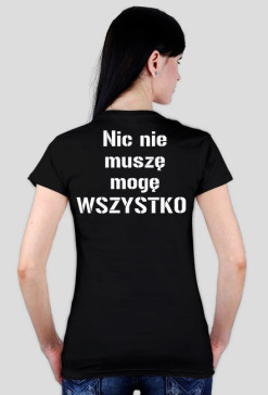 koszulka z napisem