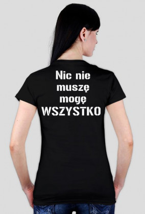 koszulka z napisem