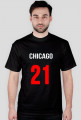chicago butler 21 t-shirt czarny