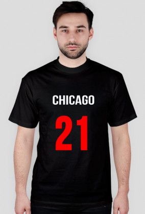 chicago butler 21 t-shirt czarny