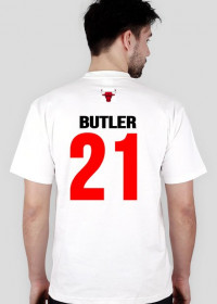 chicago butler 21 t-shirt biały