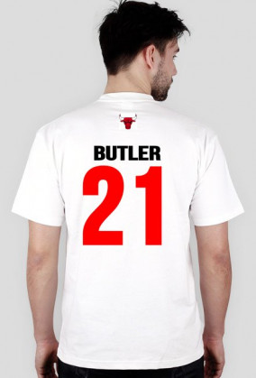 chicago butler 21 t-shirt biały