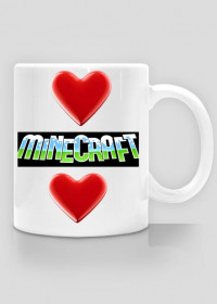 Kocham Minecrafta kubek