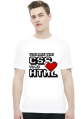 Koszulka - You are the css to my html - koszulki nietypowe, śmieszne - chcetomiec.cupsell.pl