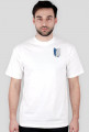 shingeki no kyojin/attack on titan scouting legion t-shirt męski biały