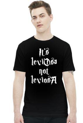 It's leviOsa not leviosA koszulka