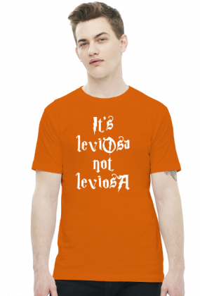 It's leviOsa not leviosA koszulka