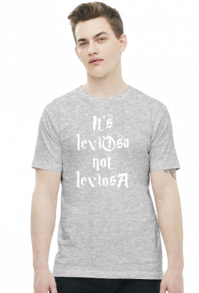 It's leviOsa not leviosA koszulka