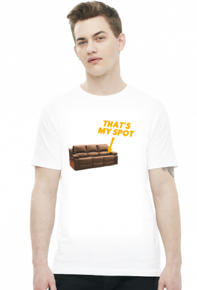 Koszulka That's my spot - Teoria wielkiego podrywu