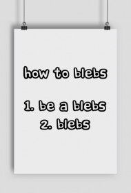 How to Blebs