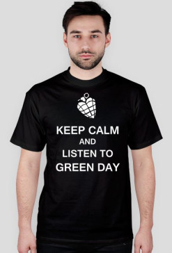 KEEP CALM BLACK - MĘSKA