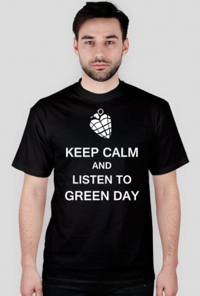 KEEP CALM BLACK - MĘSKA
