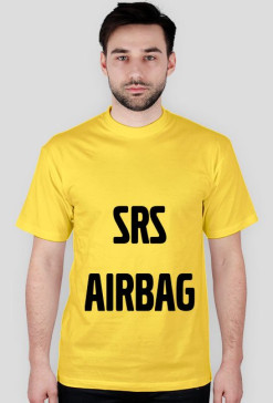 SRS AIRBAG żółty