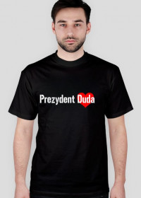 Koszulka "Prezydent" czarna