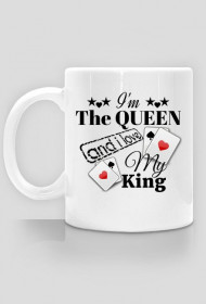 Kubek Classic "I'm The Queen and i love My King"