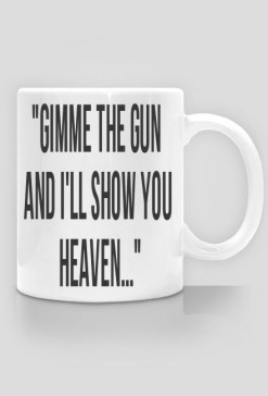 Stage66 logo white qoute cup