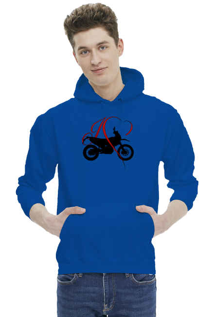 I love moto enduro/cross - Bluza motocyklowa