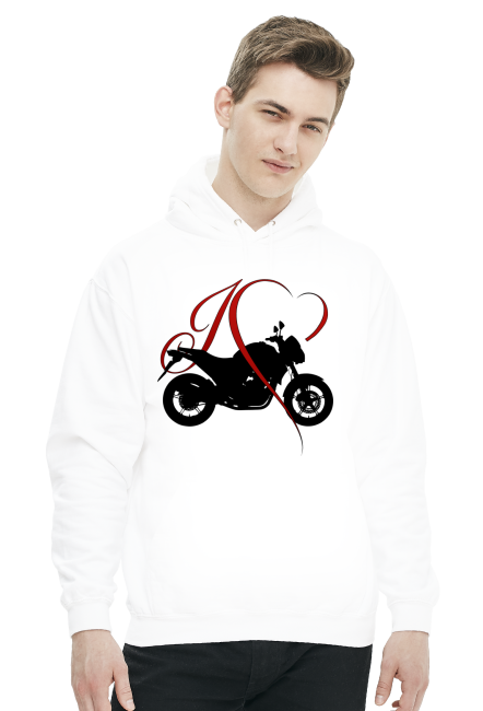 I love moto naked - bluza motocyklowa
