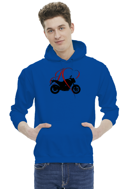 I love moto naked - bluza motocyklowa