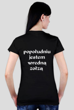 Jestem zajebista tylko do południa