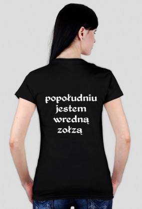 Jestem zajebista tylko do południa