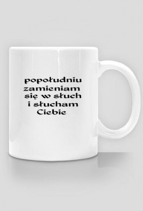 Jestem rozgadana tylko do południa