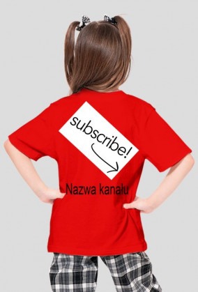 koszulka dla małej youtuberki