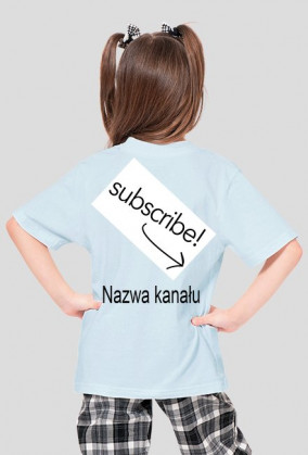 koszulka dla małej youtuberki