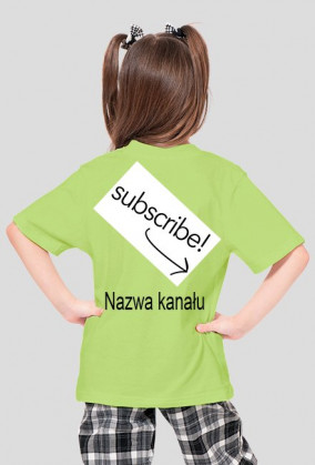 koszulka dla małej youtuberki