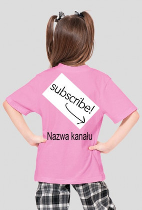 koszulka dla małej youtuberki