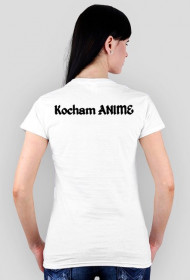 T-Shirt "Kocham ANIME" damski