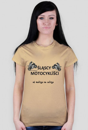 Koszulka damska śląscy motocykliści